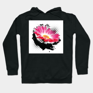 Abstract Flower Pop Art Hoodie